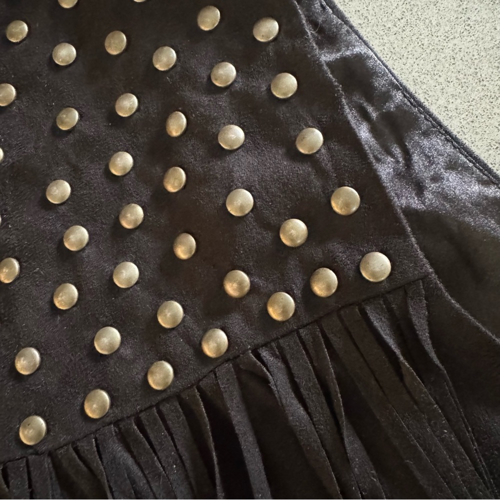 MINKPINK Black Studded Vest - Picture 8 of 8